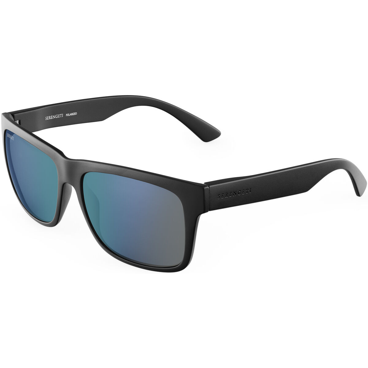 POSITANO LARGE, Matte Black-Mineral Polarized 555nm Blue Cat 2 to 3, hi-res image number null